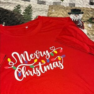 Red Merry Christmas T-Shirt